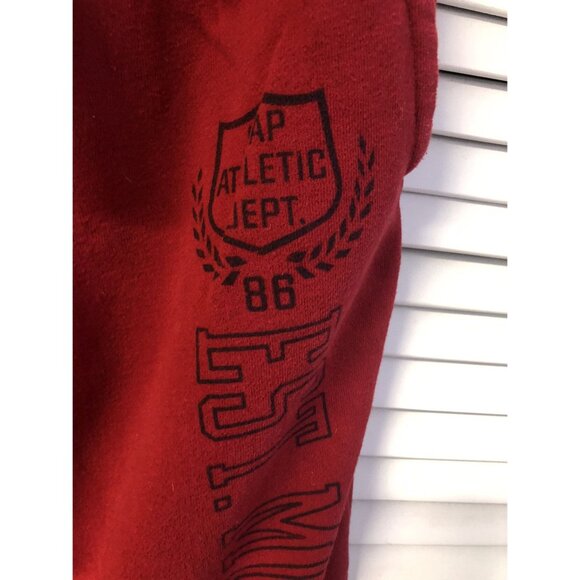 Gap Size 10 Red Wide Leg Bottom Sweats - Picture 2 of 6